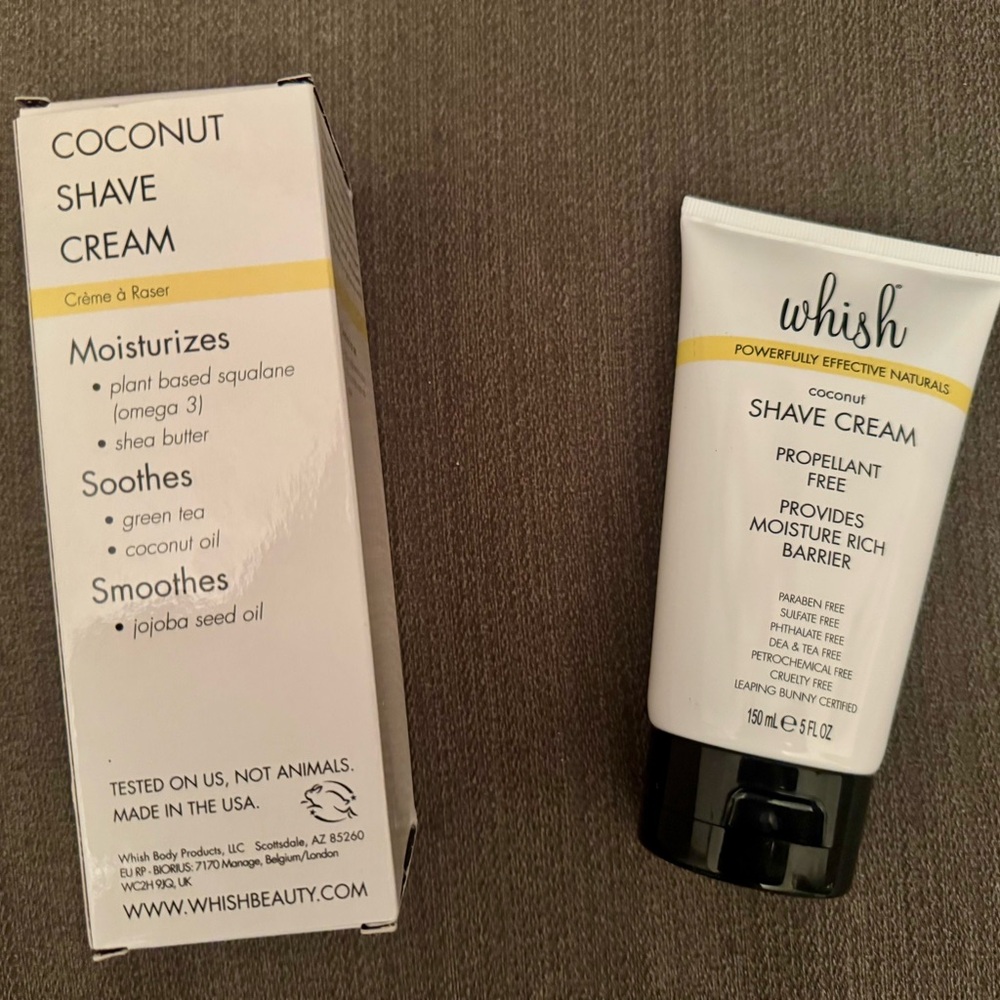 Whish Coconut Shave Cream
